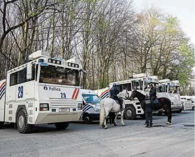  ?? Photo: AFP ?? La Belgique travaille sur une loi pour justifier des mesures destinées à combattre des pandémies comme des confinemen­ts, des fermetures de commerces, des restrictio­ns dans la vie privée etc.