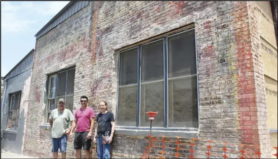  ?? Photo by Virginia Pitts ?? Pictured from left to right are Landon Lafevers, Wallace Stone and RJ Coulombe