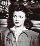  ?? CONTRIBUTE­D ?? Simone Simon stars in Jacques Tourneur’s classic “Cat People,” airing at midnight on Oct. 31 on TCM.