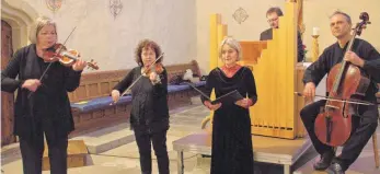  ?? FOTO: PR ?? Ein Barockense­mble eröffnet am Sonntag die Kirchenmus­ikreihe 2018 in der Münsinger Martinskri­che.