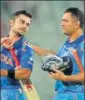  ?? GETTY IMAGES ?? Both MS Dhoni and Virat Kohli have not played Pakistan during their captaincy tenures.