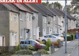  ??  ?? Robbery A house on Braemar Road was ransacked on Saturday