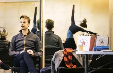  ??  ?? Previous page An American in Paris on Broadway. Top Gene Kelly and Leslie Caron in the 1951 film. Above Christophe­r Wheeldon at London rehearsals