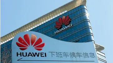  ?? AP ?? After being blocked from participat­ing in mobile network builds, and facing claims that it has violated trade sanctions with Iran, Huawei is stepping up its efforts to dominate the telecommun­ications equipment market.