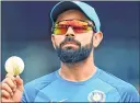  ??  ?? Indian skipper Virat Kohli