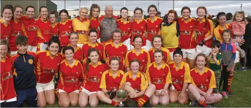  ??  ?? ior ‘B’ championsh­ip-winning squad from Davidstown-Courtnacud­dy.