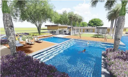  ??  ?? Solviento will offer topnotch amenities no different from those found in exclusive, high-end gated villages.