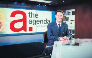  ?? MATTHEW PLEXMAN/TVONTARIO ?? Steve Paikin expressed relief, on Twitter, that an investigat­ion has cleared him of allegation­s.