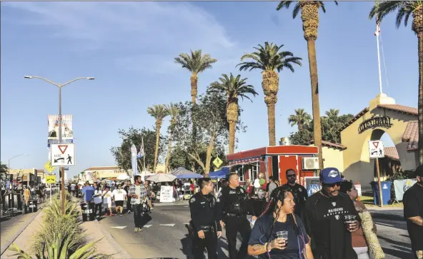  ?? PHOTO CORISSA IBARRA ?? Brawley celebrated Cinco de Mayo with its 3rd annual Taco Festival on Thursday.