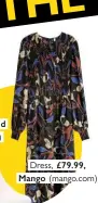  ??  ?? Dress, £79.99, Mango (mango.com)