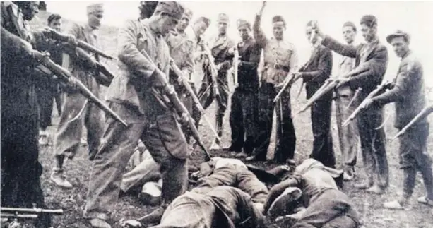  ?? FOTO: CORTESÍA. ?? &gt;Jasenovac ha pasado a la historia como el mayor campo de exterminio del Estado Independie­nte de Croacia (NDH).