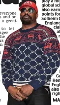  ?? KEVIN QUIGLEY ?? Christmas spirit: Dereck Chisora