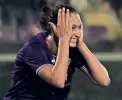 ??  ?? Ilaria Mauro, bomber della Fiorentina Women’s, è una delle stelle della squadra di Fattori e Cincotta