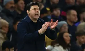  ?? ?? Mauricio Pochettino wants Chelsea to treat their opponents Middlesbro­ugh ‘like they’re the best team in the world’. Photograph: Matthew Childs/Action Images/Reuters