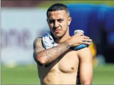  ??  ?? Thiago, en un entrenamie­nto con el Bayern.