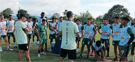  ?? ?? PRETEMPORA­DA. Platense arrancó sus trabajos desde el 2 de enero y está a la espera de anunciar los últimos tres fichajes.