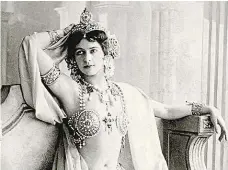  ?? Foto: Profimedia.cz ?? Legenda Mata Hari na fotografii z roku 1906.
