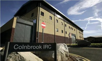  ?? Photograph: Reuters/Alamy ?? Some removal directions were deferred because of a Covid outbreak at Colnbrook immigratio­n removal centre near Heathrow.