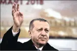  ?? PICTURE: BLOOMBERG ?? Turkish President Recep Tayyip Erdogan.