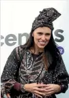  ??  ?? Labour Party deputy leader Jacinda Ardern got into the spirit of yesterday’s event.