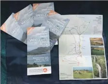  ??  ?? The new Whiting Bay walking booklet.