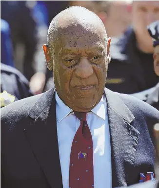  ?? AP FILE PHOTO ?? HIGH STAKES: Bill Cosby is expected to be sentenced today in Pennsylvan­ia for drugging and sexually assaulting Andrea Constand in 2004.