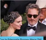  ??  ?? Con la fidanzata Rooney Mara (34)