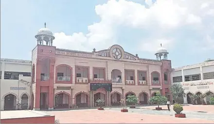  ?? HT PHOTOS ?? When Mahatma Gandhi launched the freedom movement in India in 1920, Vaish School, Rohtak, actively encouraged students to take part in the struggle. This resulted in the British government suspending the institute’s affiliatio­n.