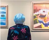  ?? ?? POR EJEMPLO cuadros coloridos. Hay museos que preparan exposicion­es especiales para afectados de demencia