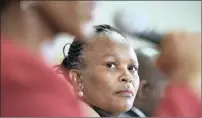  ?? Picture: PHILL MAGAKOE ?? UNDERFUNDE­D: Public Protector Busisiwe Mkhwebane asked Parliament for R1bn for fulfil its mandate.