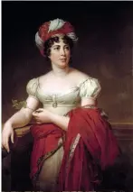  ??  ?? Ci-contre, à gauche, Madame Charles-Maurice de Talleyrand­Périgord (1761–1835), de François Gérard, vers 1804.