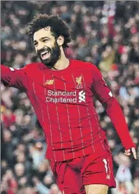 ??  ?? Mohamed Salah, delantero del Liverpool
