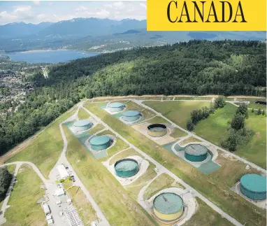  ?? JONATHAN HAYWARD / THE CANADIAN PRESS FILES ?? The Trans Mountain tank farm in Burnaby, B.C. Slumping Canadian oil prices come as the National Energy Board publicized its hearings schedule for the Trans Mountain pipeline on Friday.