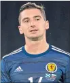  ??  ?? Norwich and Scotland midfield man Kenny Mclean