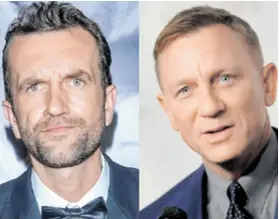 ??  ?? Razmirice oko negativca Poljski glumac Tomasz Kot nije bio po volji glavnog glumca Daniela Craiga, kojem će ovo biti posljednji Bond
