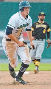  ?? BOB TYMCZYSZYN TORSTAR FILE PHOTO ?? Welland Jackfish infielder Brendon Dadson was the Intercount­y Baseball League’s 2019 rookie of the year.