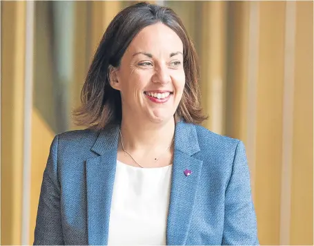  ?? Picture: SWNS. ?? Kezia Dugdale’s resignatio­n could spark an ideologica­l battle within Scottish Labour.