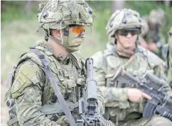  ??  ?? Prior to the summit, Prime Minister Justin Trudeau will visit Canadian troops in Latvia.