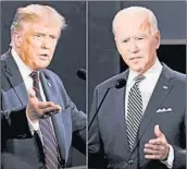  ?? PATRICK SEMANSKY/AP ?? President Donald Trump will be at a town hall event Thursday on NBC. Democratic rival Joe Biden will appear at a similar event at the same starting time on ABC.