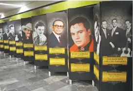  ?? ALFONSO MANZANO ?? Destacan Juan Gabriel, José Alfredo Jiménez y Joan Sebastian.