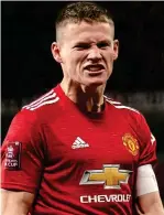  ??  ?? Match-winning goal: McTominay