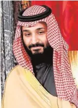  ?? ERNESTO AGUDO ?? Mohamed Bin Salman