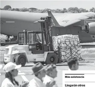  ?? NA ?? La ayuda estadounid­ense ya está en Colombia.