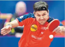  ?? FOTO: DPA ?? Mit fast 37 Jahren kehrt Timo Boll auf den Tischtenni­s-Thron zurück.