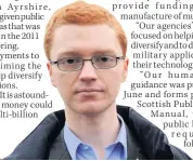  ??  ?? OUTRAGED MSP Ross Greer