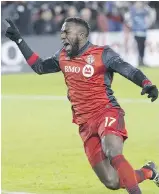  ?? CRAIG ROBERTSON/ FILES ?? Toronto FC forward Jozy Altidore scored in the 65th minute.