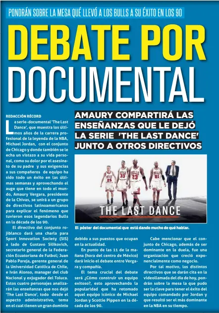  ??  ?? El póster del documental que está dando mucho de qué hablar.