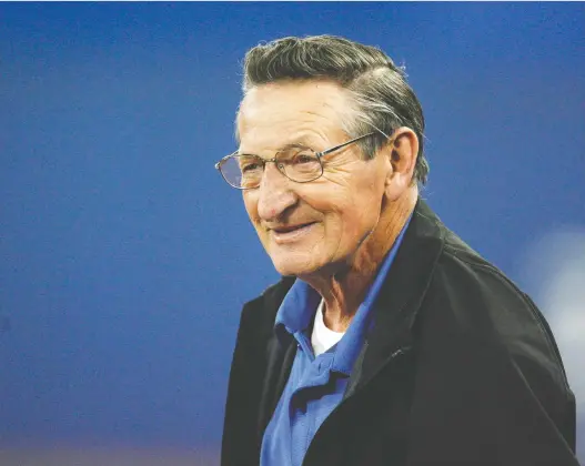  ?? MIKE CASSESE/REUTERS FILES ?? Walter Gretzky, the beloved father of NHL legend Wayne Gretzky, is being remembered as a man who turned strangers into friends across the country.