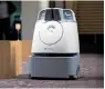  ??  ?? Whiz, an autonomous floorclean­ing machine, will go on sale in Japan in february.