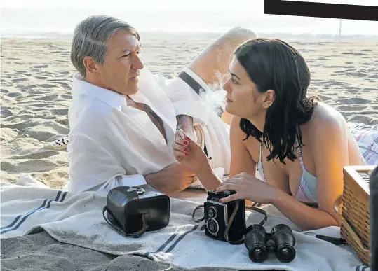  ?? Picture: National Geographic/Dusan Martincek ?? Antonio Banderas as Pablo Picasso and Samantha Colley as photograph­er Dora Maar in Season 2 of ‘Genius’.